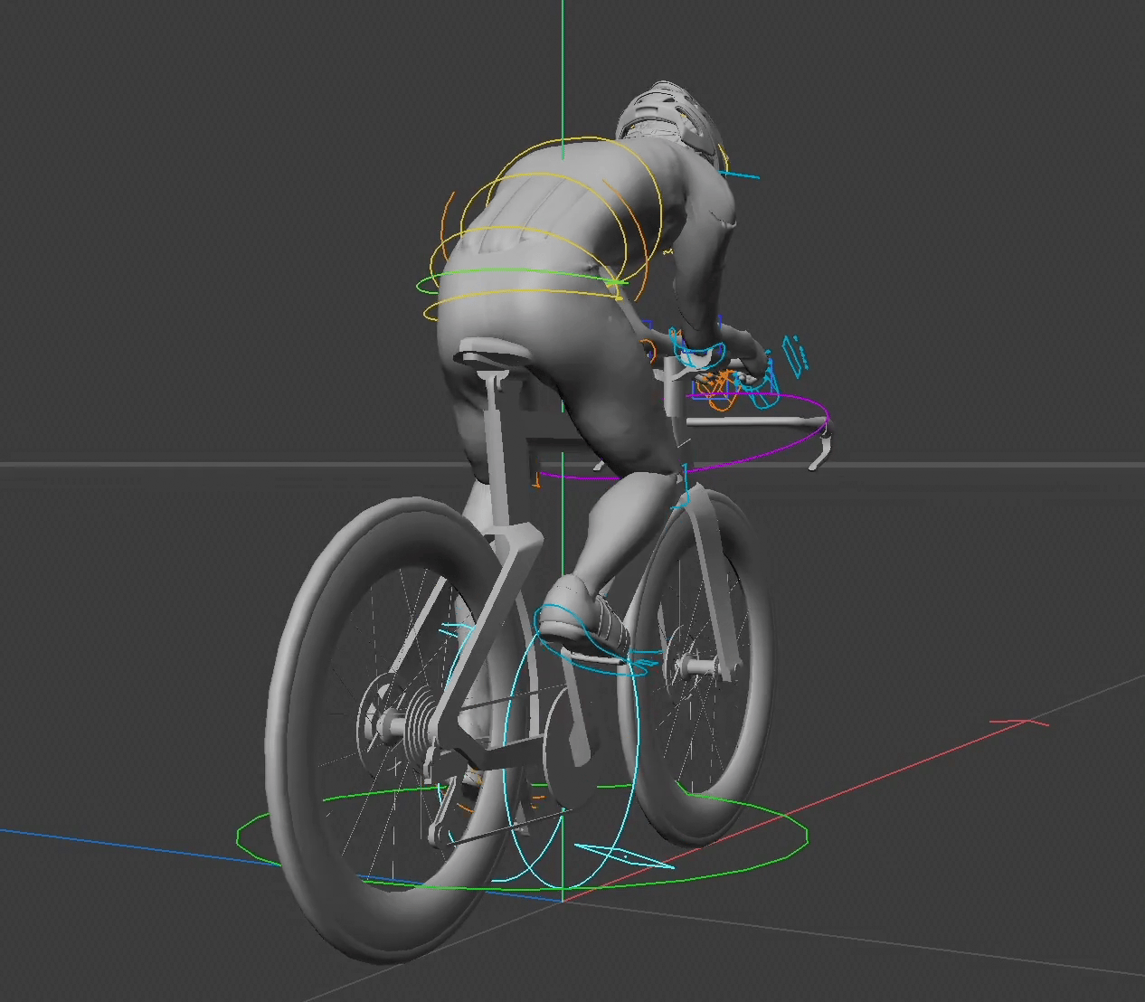 Cyclist Technical Art